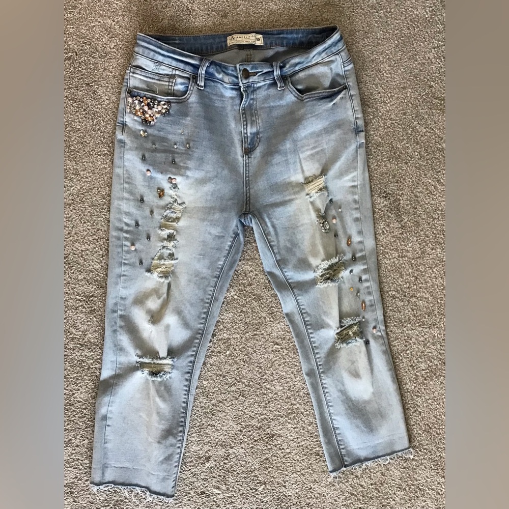 Down n dirty Jeweled Jeans